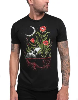 INTO THE AM Graphic Tees for Men S - 4XL Premium Short Sleeve Colorful T-Shirts Trippy Space Designs
