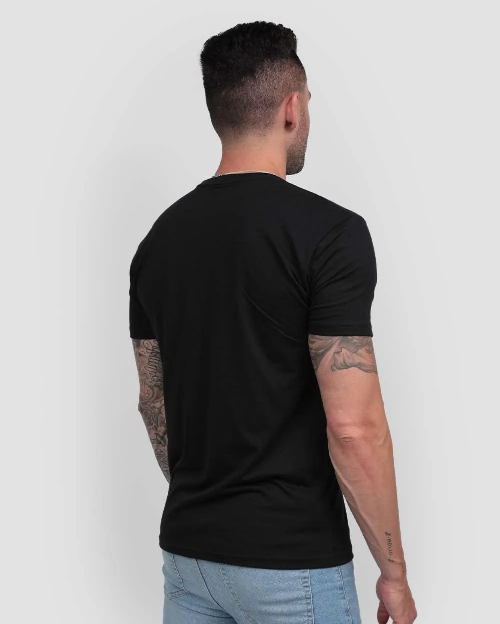 INTO THE AM Graphic Tees for Men S - 4XL Premium Short Sleeve Colorful T-Shirts Trippy Space Designs