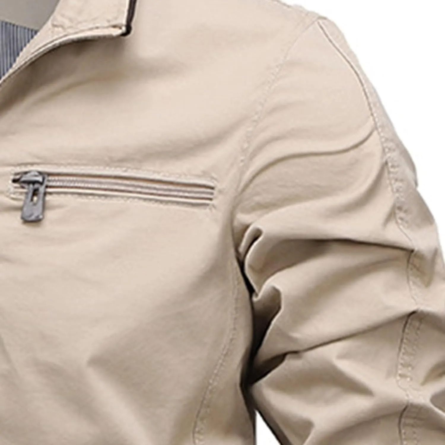 JEShifangjiusu Mens Washed Cotton Hooded Military Jacket Lightweight Flight Bomber Jacket Casual Military Trucker Windbreaker