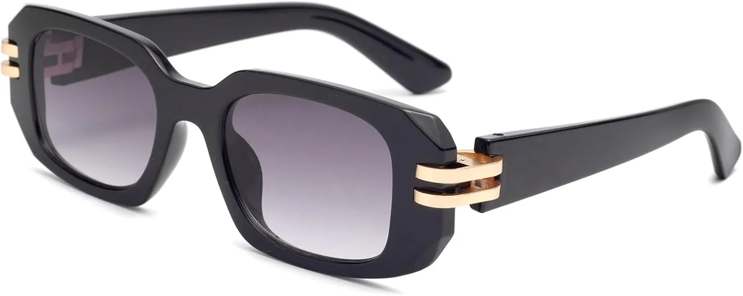 JIMMY SUNSHINE Cat Eye Sunglasses for Women Vintage Square Trendy Cateye Sunglasses