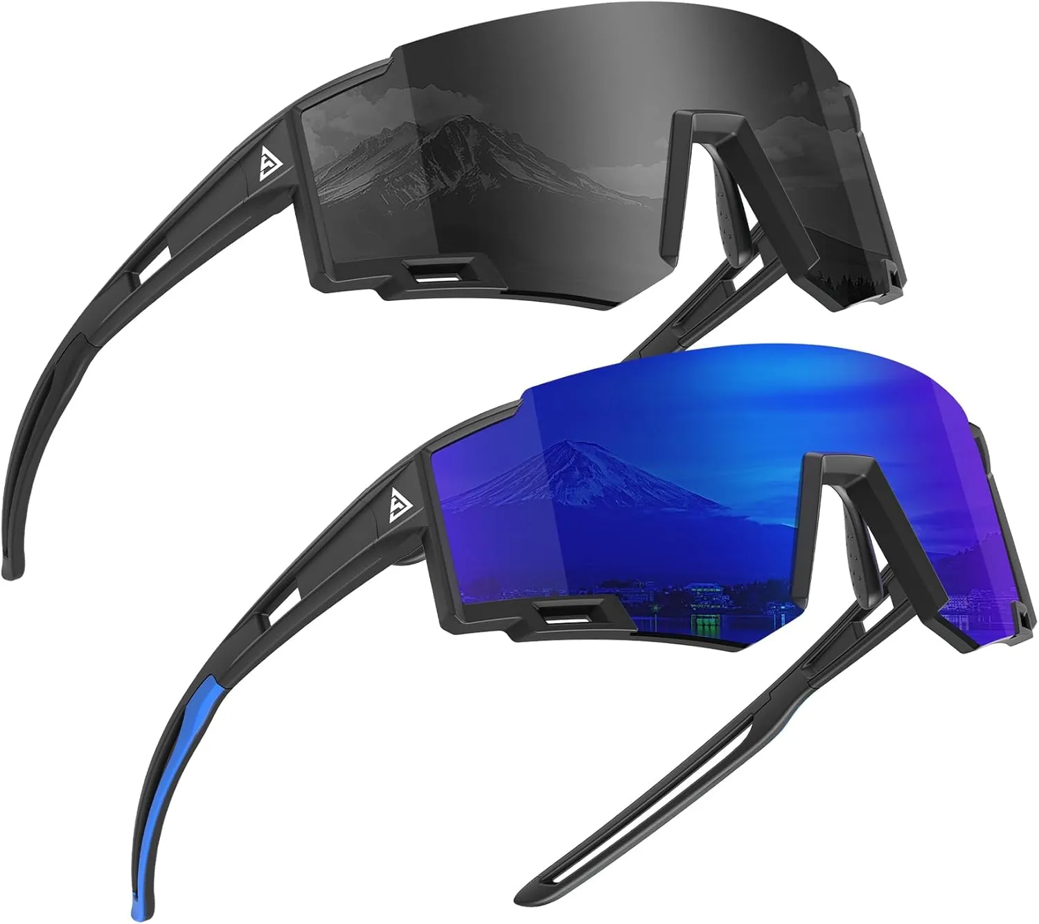 KALIYADI Sports Sunglasses-for-Kids Polarized Kids-Sunglasses: Boys and Girls Sun Glasses with UV400 for Running Cycling