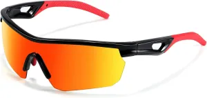 Kids Sunglasses Polarized Baseball Sports Sun Glasses,Lightweight UV400 TR90 Cycling Shades Frame Boys Girls