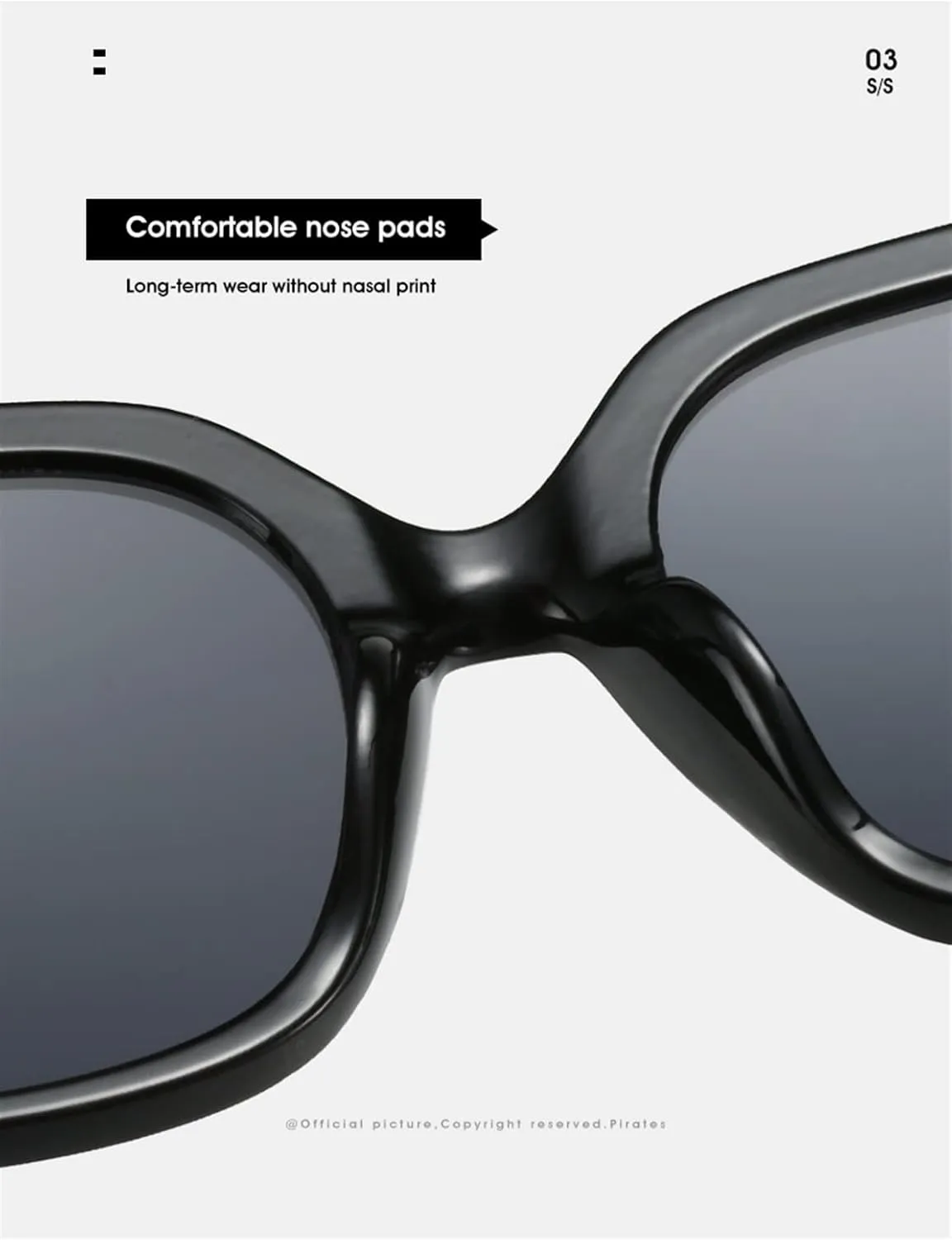 Large Frame Men Sunglasses Driving Shopping Vacation Women Decorative Sun Glasses