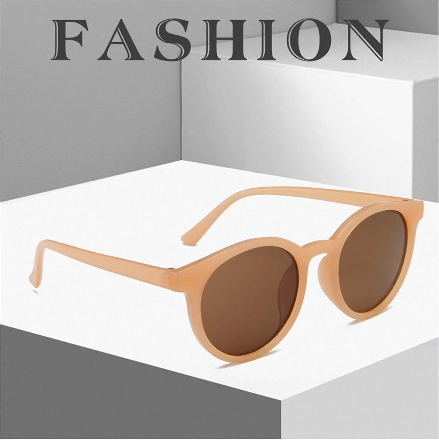 Large Frame Round Men Outdoor Sunglasses Sports Women Driving Shopping Sun Glasses