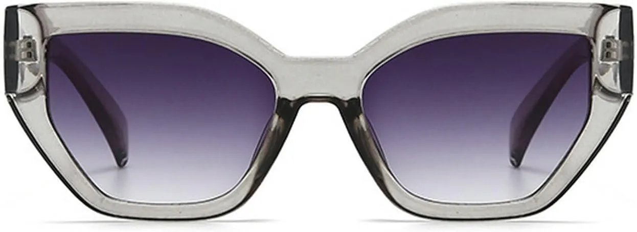 laureles Vintage Square Cat Eye Sunglasses for Women Fashion Gradient Sun Glasses Men Driving Outdoor Shades L15