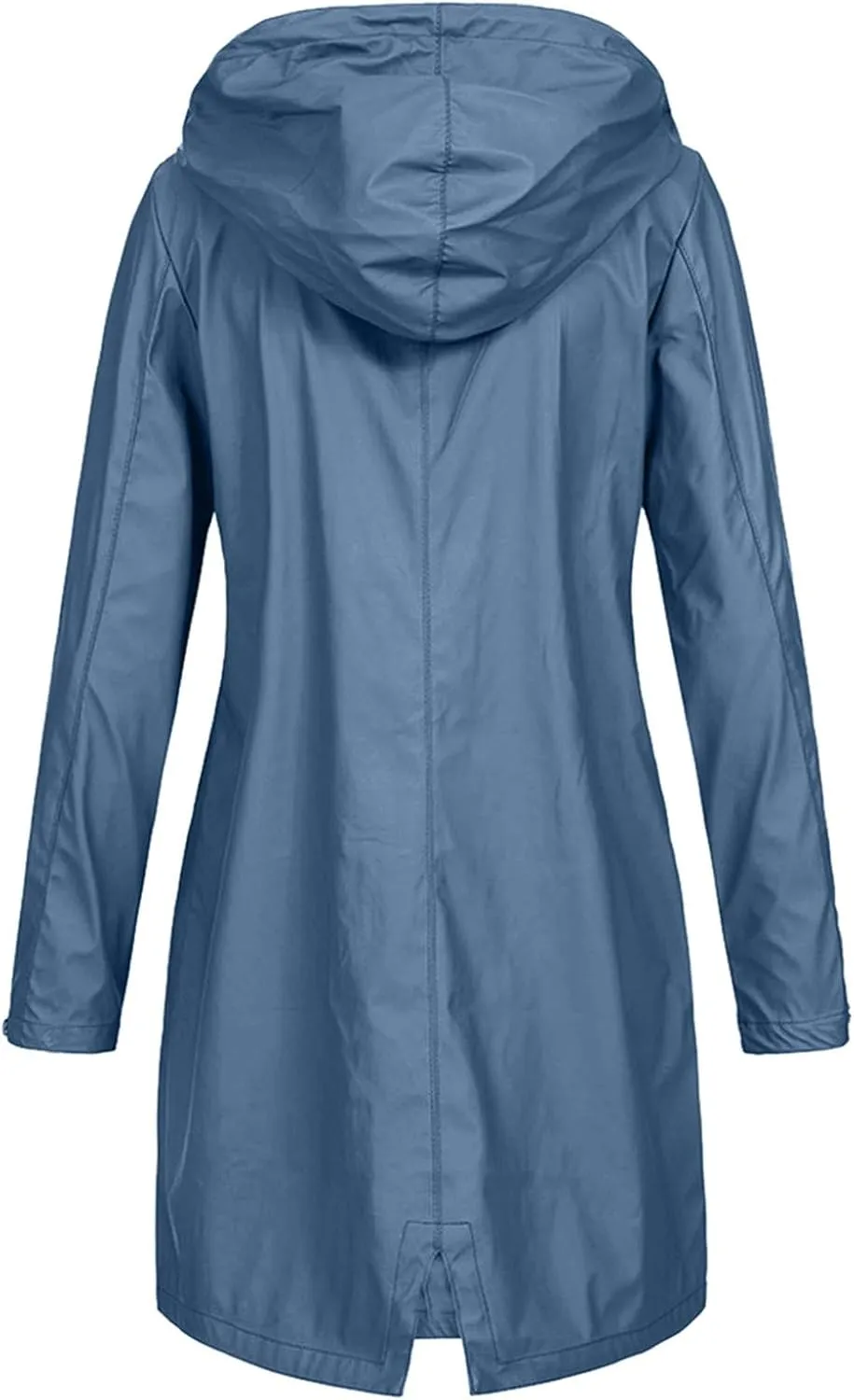 LCMTWX Women's Waterproof Hooded Rain Jacket Solid Women Coat Rain Raincoat Women's Coat Raincoat With Hood Rain Jacket