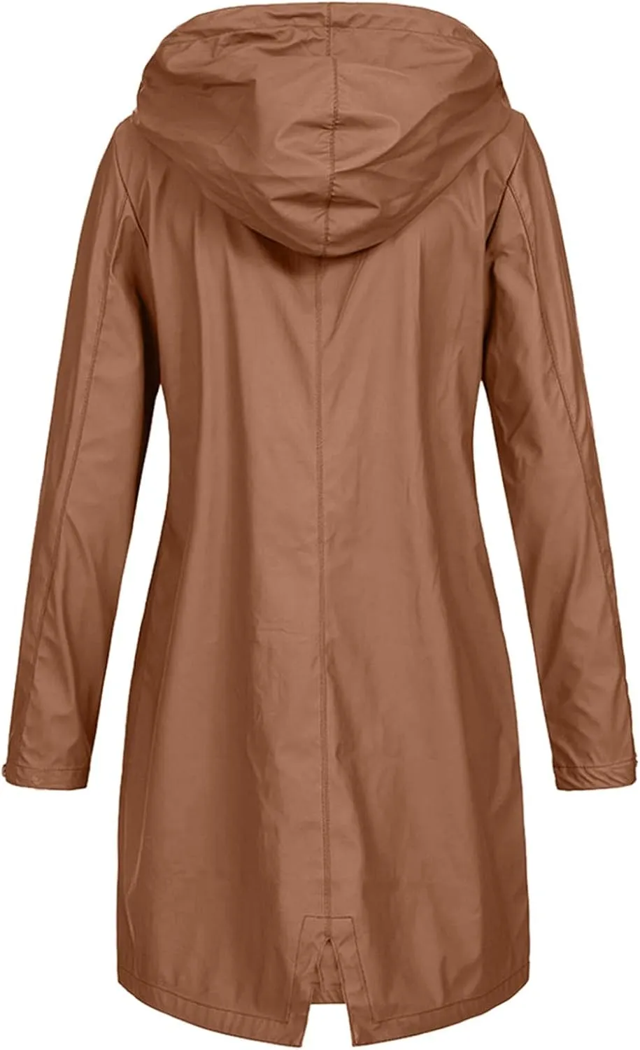 LCMTWX Women's Waterproof Hooded Rain Jacket Solid Women Coat Rain Raincoat Women's Coat Raincoat With Hood Rain Jacket