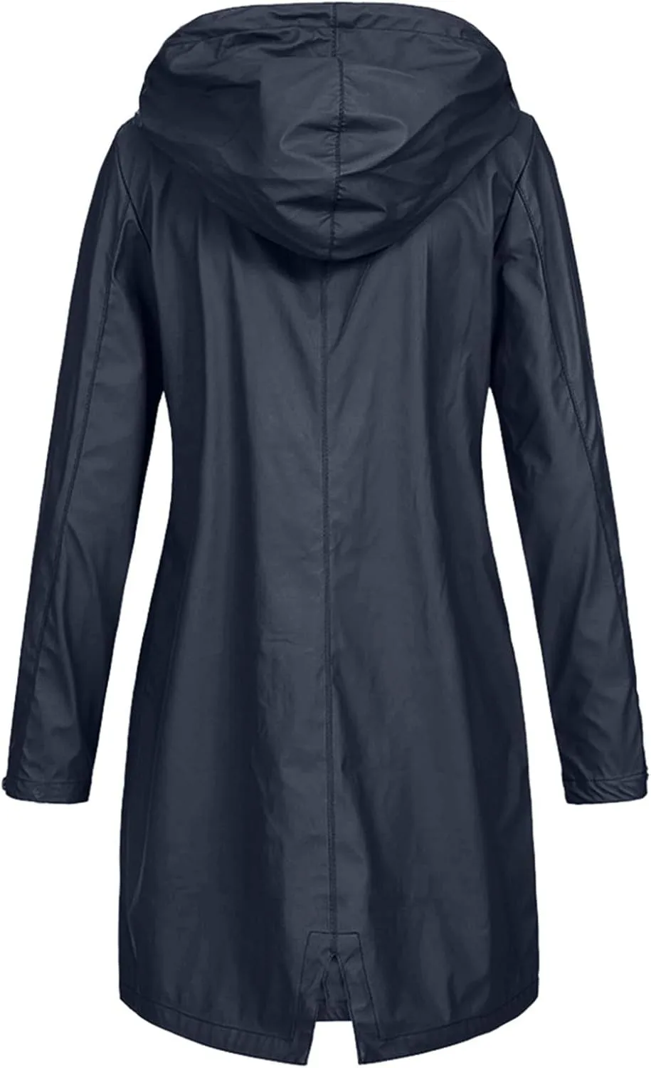 LCMTWX Women's Waterproof Hooded Rain Jacket Solid Women Coat Rain Raincoat Women's Coat Raincoat With Hood Rain Jacket