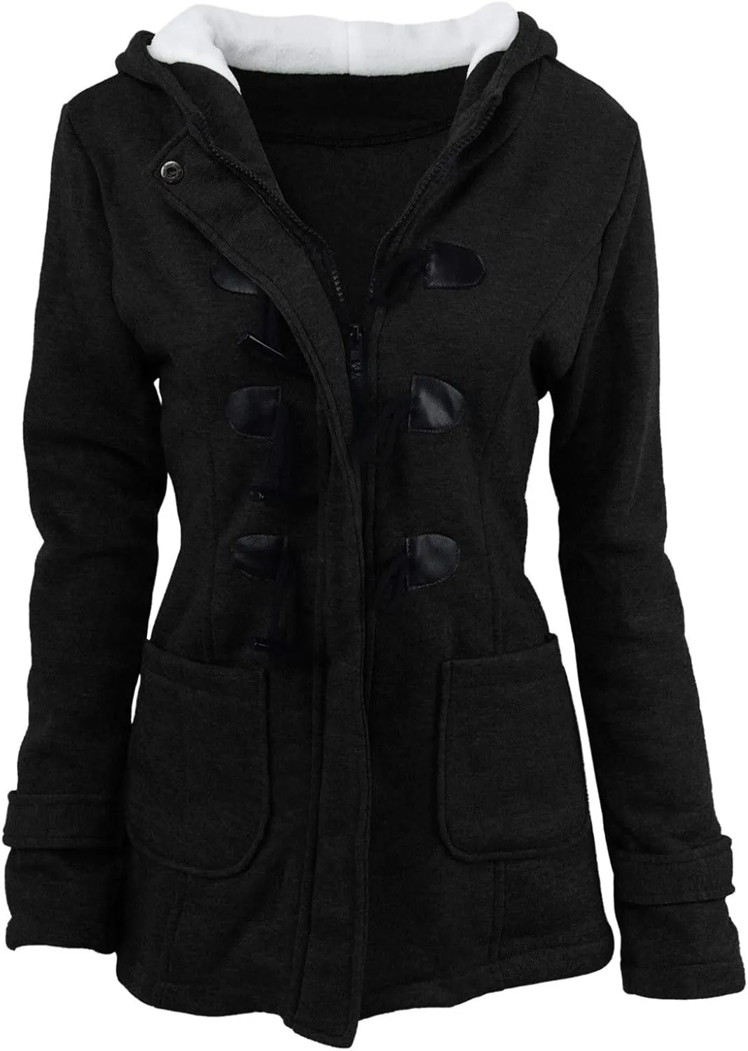 LCMTWX Women's Waterproof Hooded Rain Jacket Solid Women Coat Rain Raincoat Women's Coat Windproof Plus Size Rain Jacket