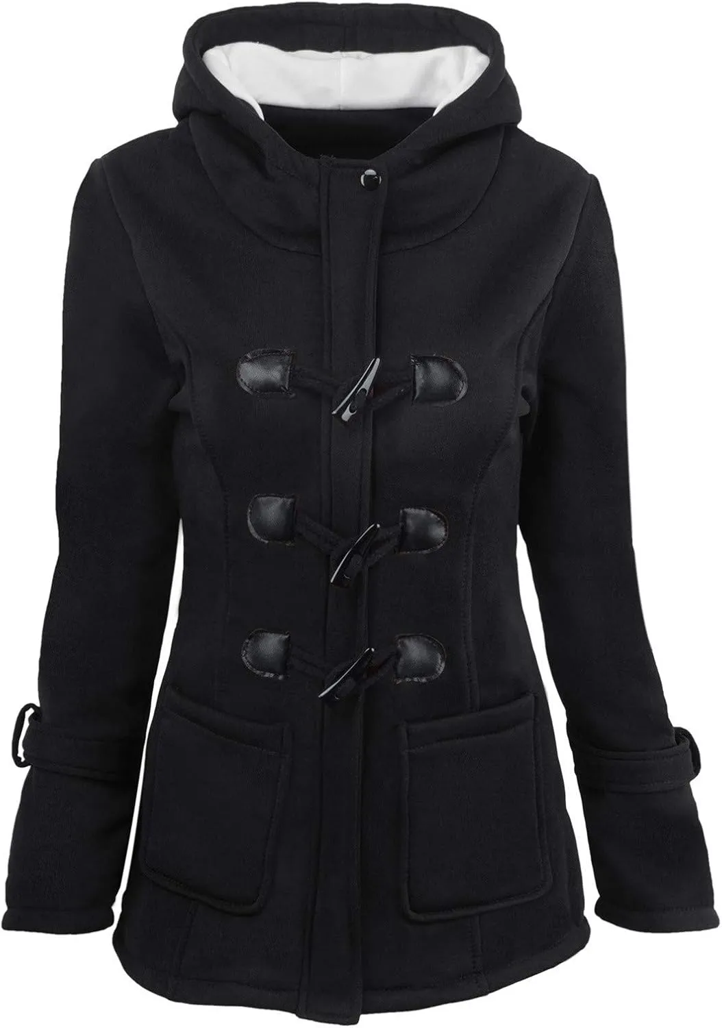 LCMTWX Women's Waterproof Hooded Rain Jacket Solid Women Coat Rain Raincoat Women's Coat Windproof Plus Size Rain Jacket