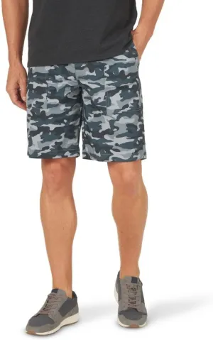 Lee Men's Extreme Motion Relaxed Fit Utility Flat Front Short