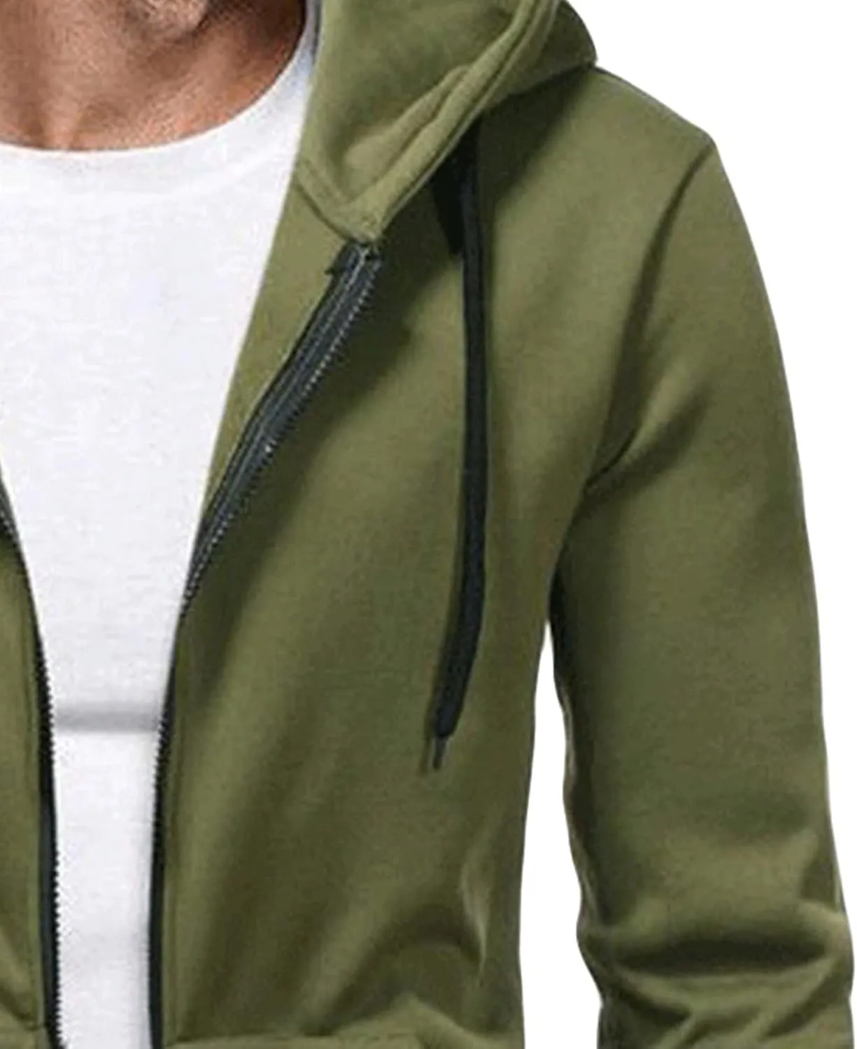 Maiyifu-GJ Mens Longline Cardigan Jacket Long Sleeve Zip Up Hooded Sweater Lightweight Casual Open Front Coat with Pockets