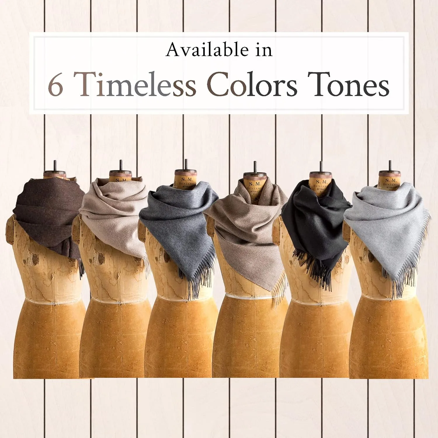 Maloca Pure Baby Alpaca Oversized Unisex Scarf | Ethically Sourced | Hypoallergenic | Softer & Warmer Than Wool