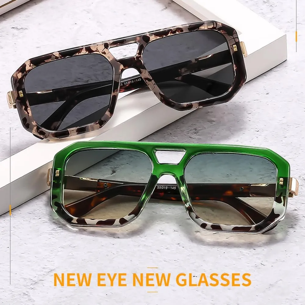 Men Sunglasses Women Shades Retro Female Sun Glasses Vintage Fashion UV400