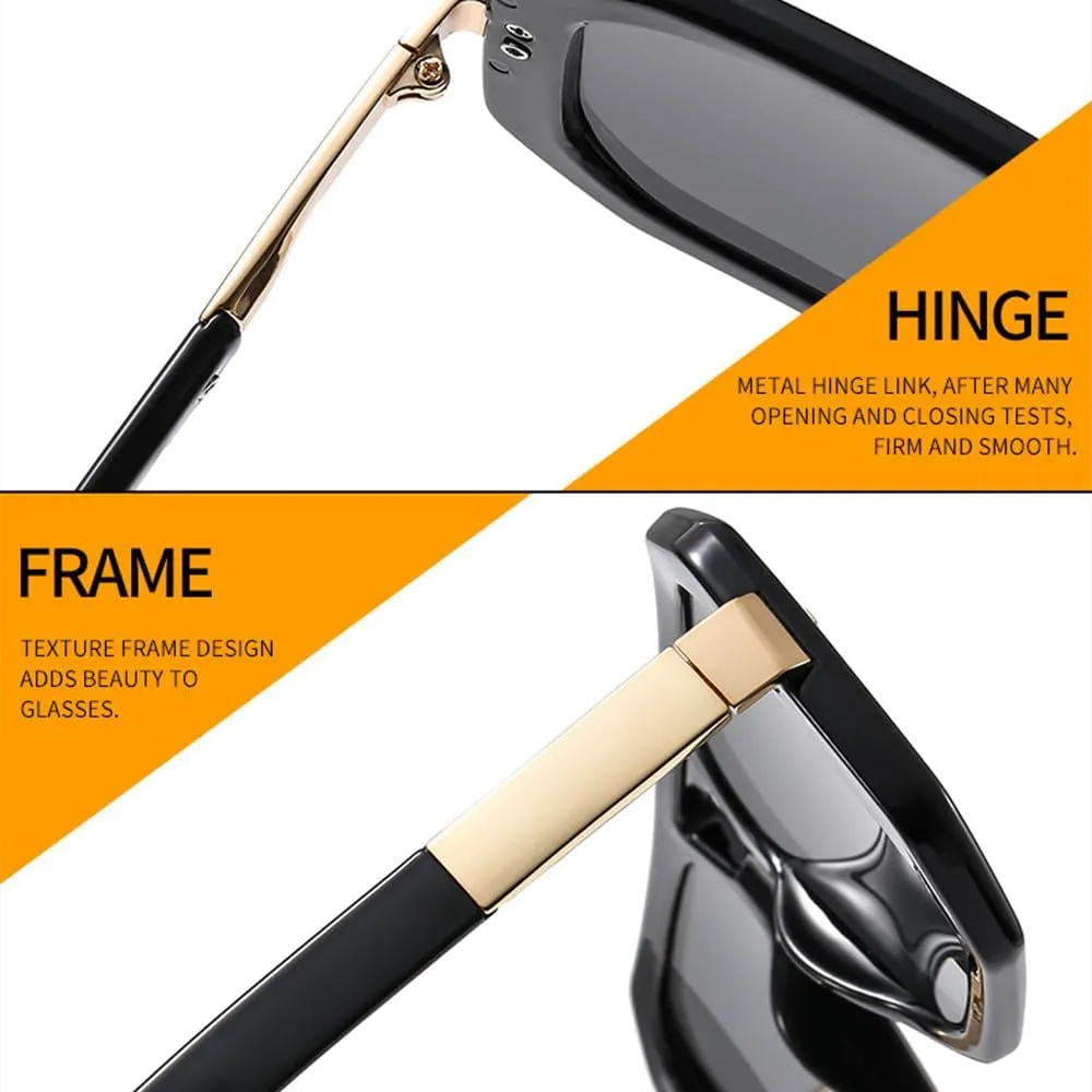 Men Sunglasses Women Shades Retro Female Sun Glasses Vintage Fashion UV400