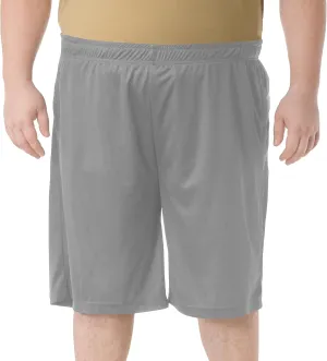 Men's Basketball Shorts Athletic Lightweight Dry-Fit Training Workout Shorts Zipper Pockets（Regular&Big and Tall）