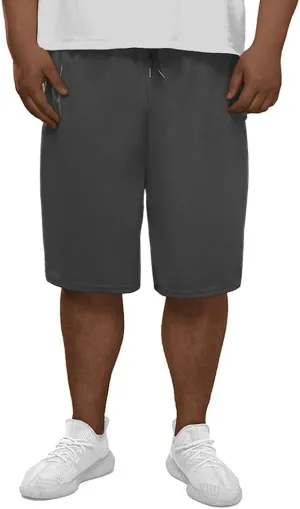 Men's Basketball Shorts Athletic Lightweight Dry-Fit Training Workout Shorts Zipper Pockets（Regular&Big and Tall）