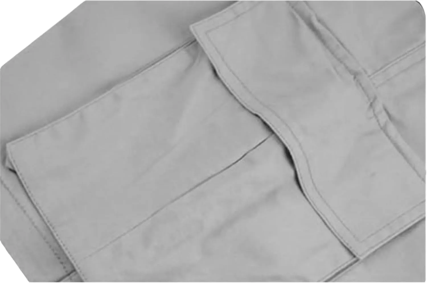 Men's Cargo Shorts Outdoor Hiking Casual Shorts Stretch Relaxed Fit Cotton Shorts Running Short with Multi Pockets