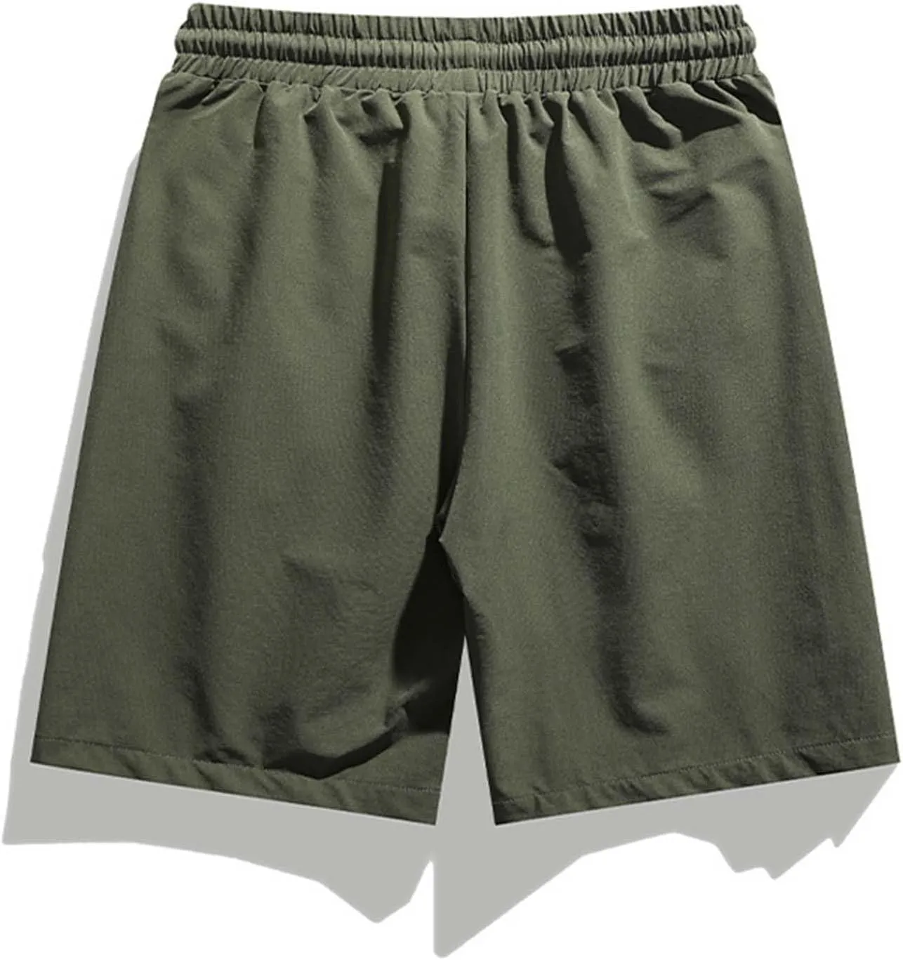 Mens Casual Gym Workout Shorts Elastic Waisted Drawstring Running Shorts Relaxed Fit Lounge Shorts with Pockets