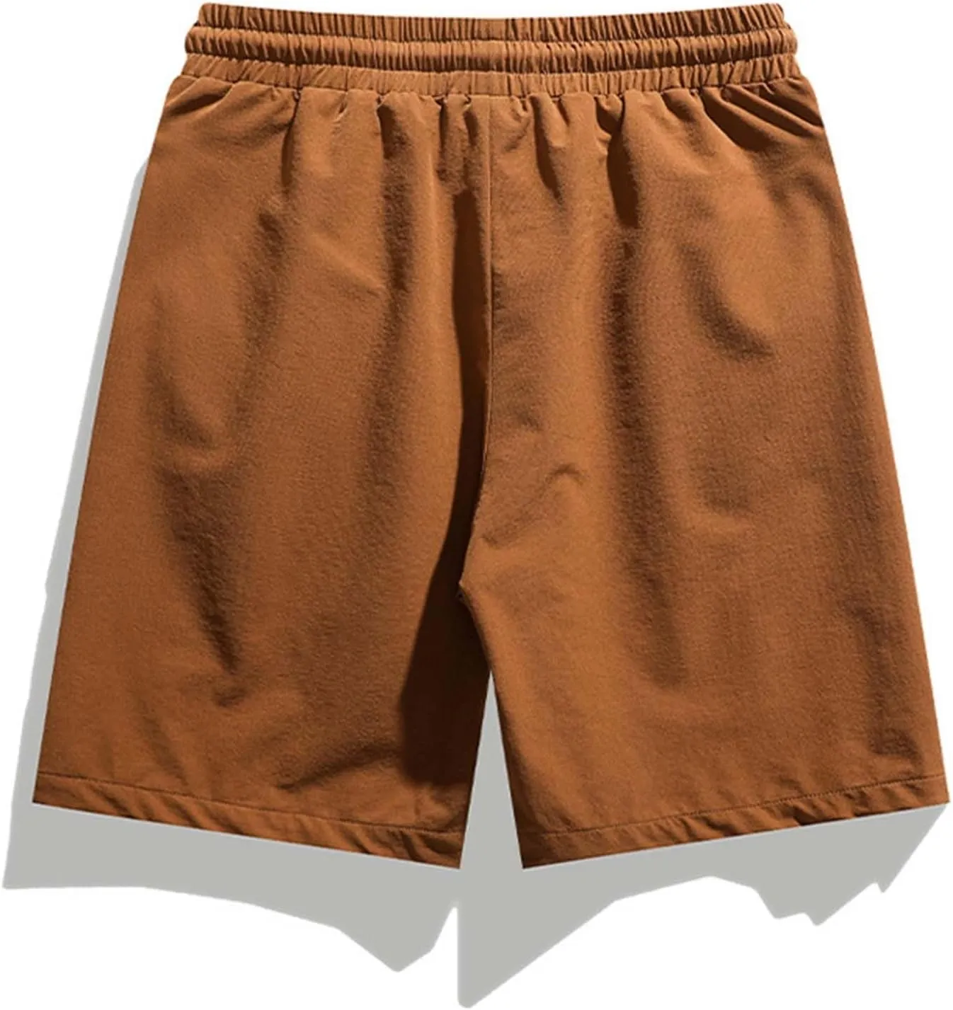Mens Casual Gym Workout Shorts Elastic Waisted Drawstring Running Shorts Relaxed Fit Lounge Shorts with Pockets