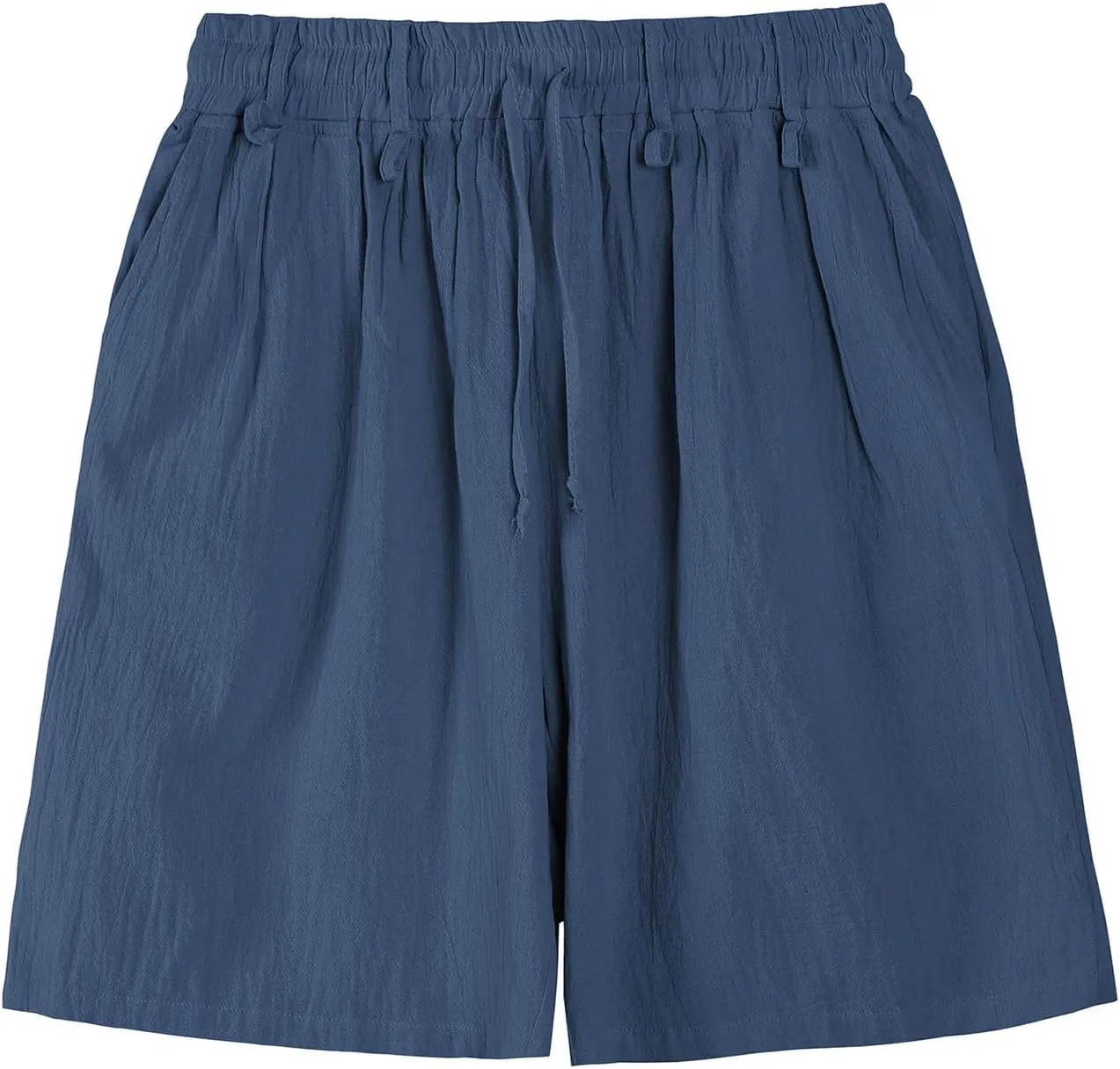 Mens Casual Shorts 2025 Summer Hawaiian Beach Shorts Cotton Linen Relaxed Fit Athletic Shorts Quick Dry Lounge Shorts