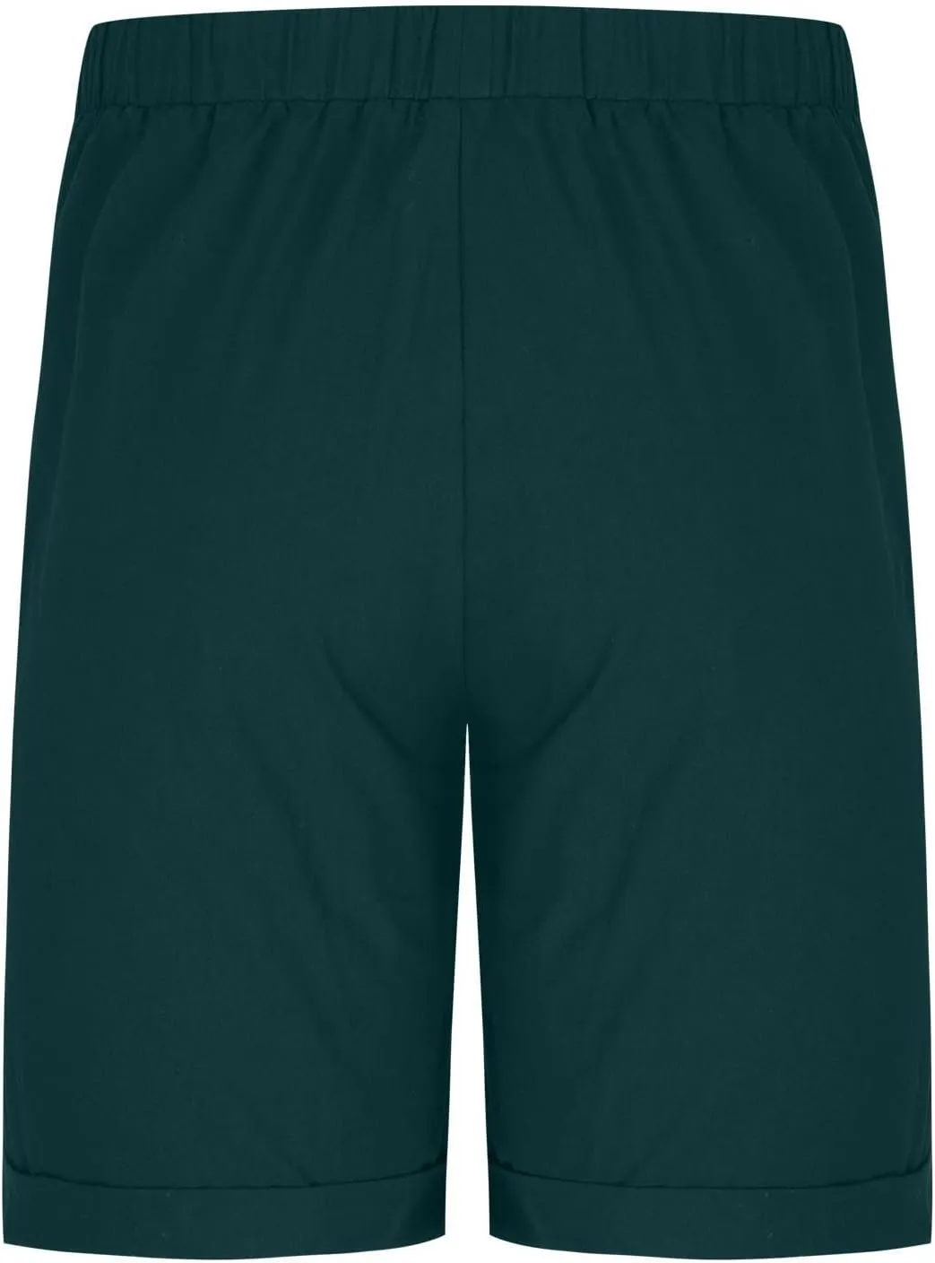 Mens Casual Shorts Cotton Relaxed Fit Summer Beach Shorts Loose Fit Elastic Waist Drawstring Lounge Short with Pocket