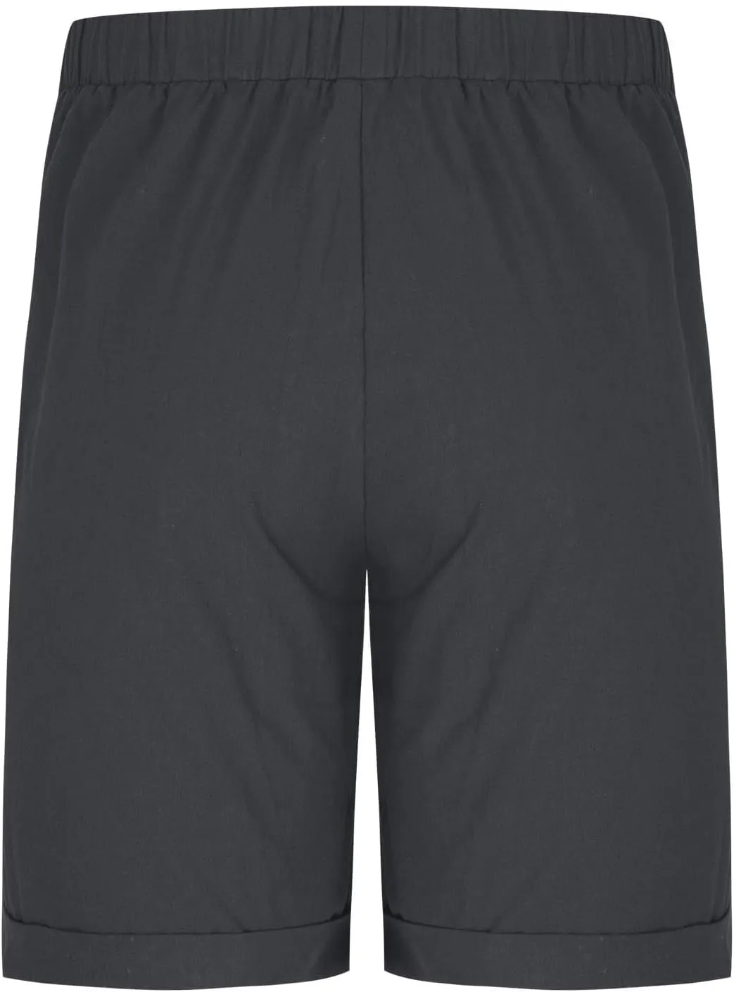 Mens Casual Shorts Cotton Relaxed Fit Summer Beach Shorts Loose Fit Elastic Waist Drawstring Lounge Short with Pocket