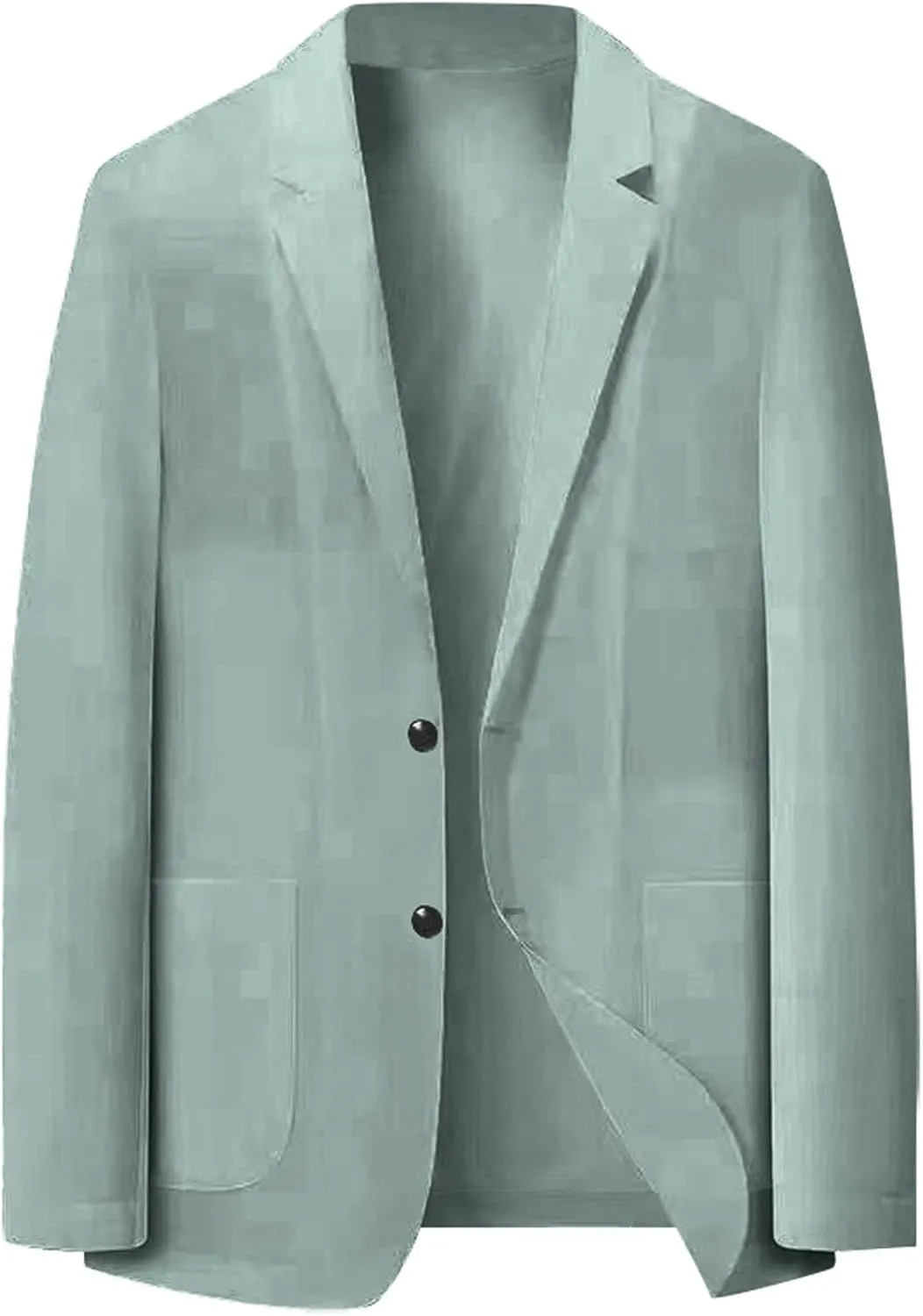 Men's Casual Slim Fit Suit Blazer Jacket One Button Formal Dress Daily Business Suit Jacket Lightweight Sport Coats