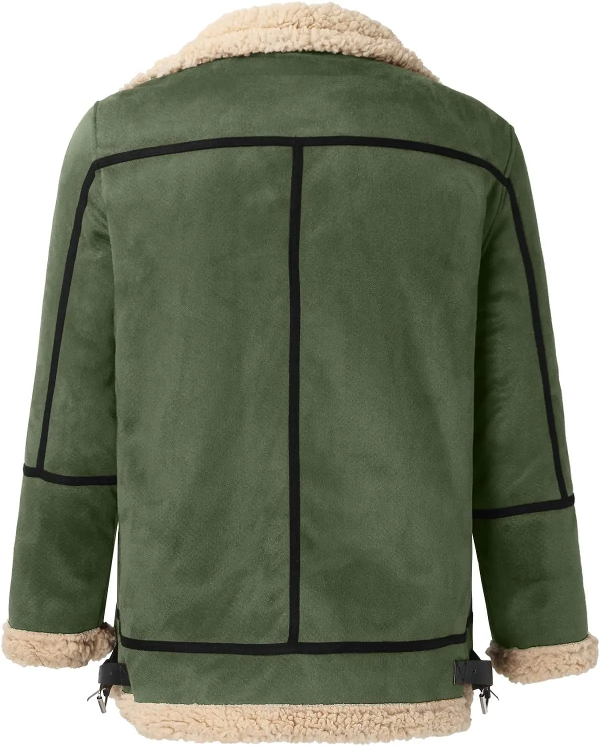 Men's Heavyweight Hooded Puffer Coat Warm Long Sleeve Thickened Winter Breathable Coat with Pocket Casual