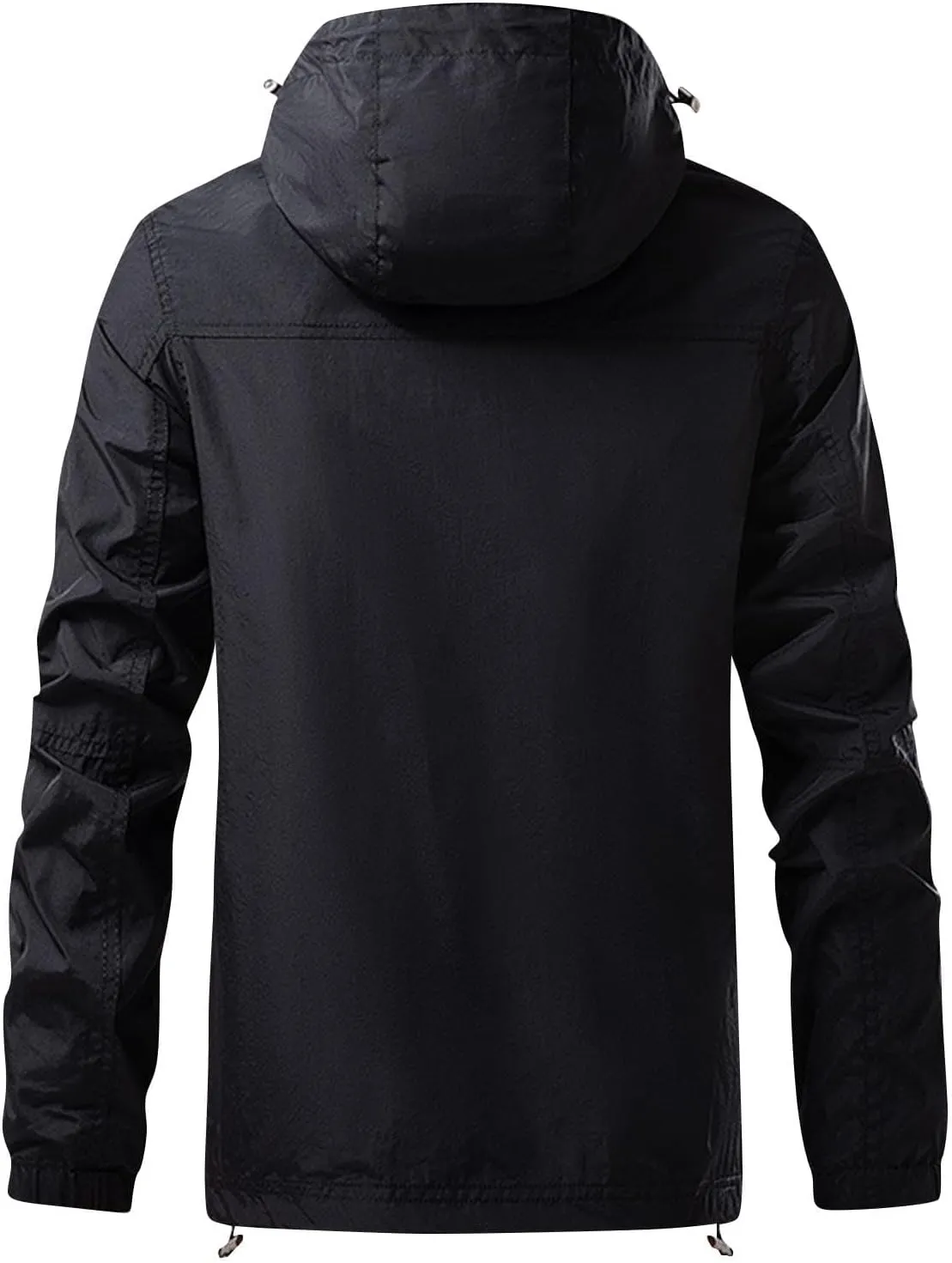Mens Mountain Jacket Waterproof Hooded Rain Coat Lightweight Jackets for Hiking Travel Fishing Ski Snow Jackets Coat