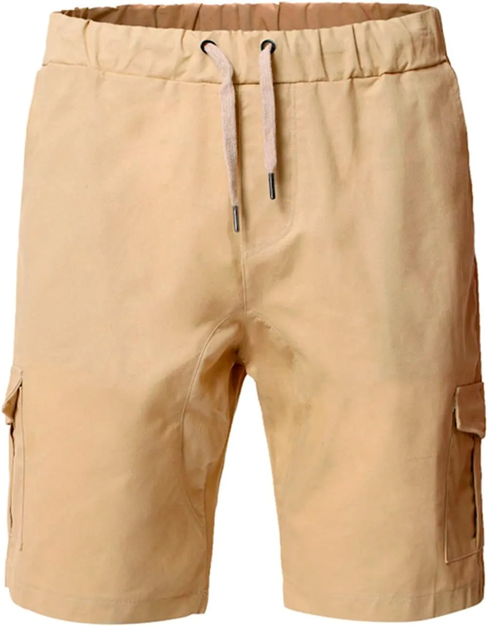 Men's Plus Size Cargo Shorts with Multi-Pockets Relaxed Fit Cotton Hiking Shorts Summer Beach Sports Shorts Pants