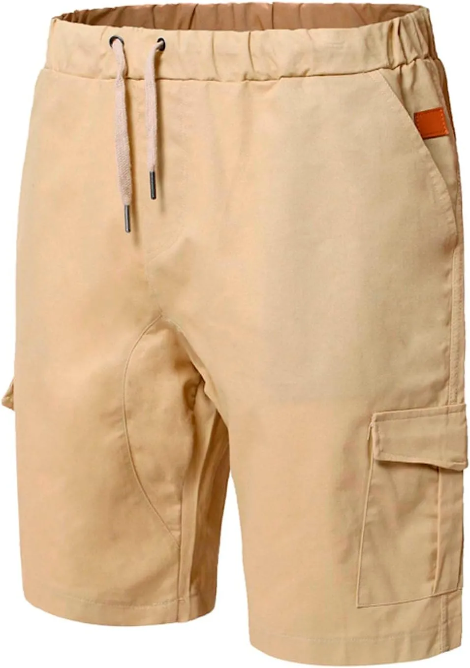 Men's Plus Size Cargo Shorts with Multi-Pockets Relaxed Fit Cotton Hiking Shorts Summer Beach Sports Shorts Pants