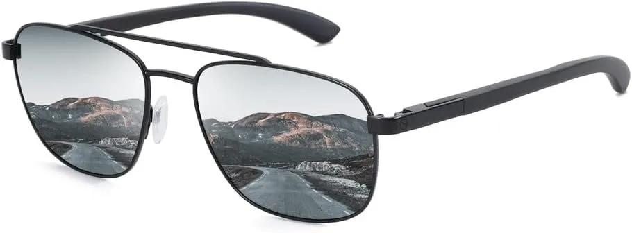 Men's Polarized Sunglasses Uv Protection Sunglasses(8,One)