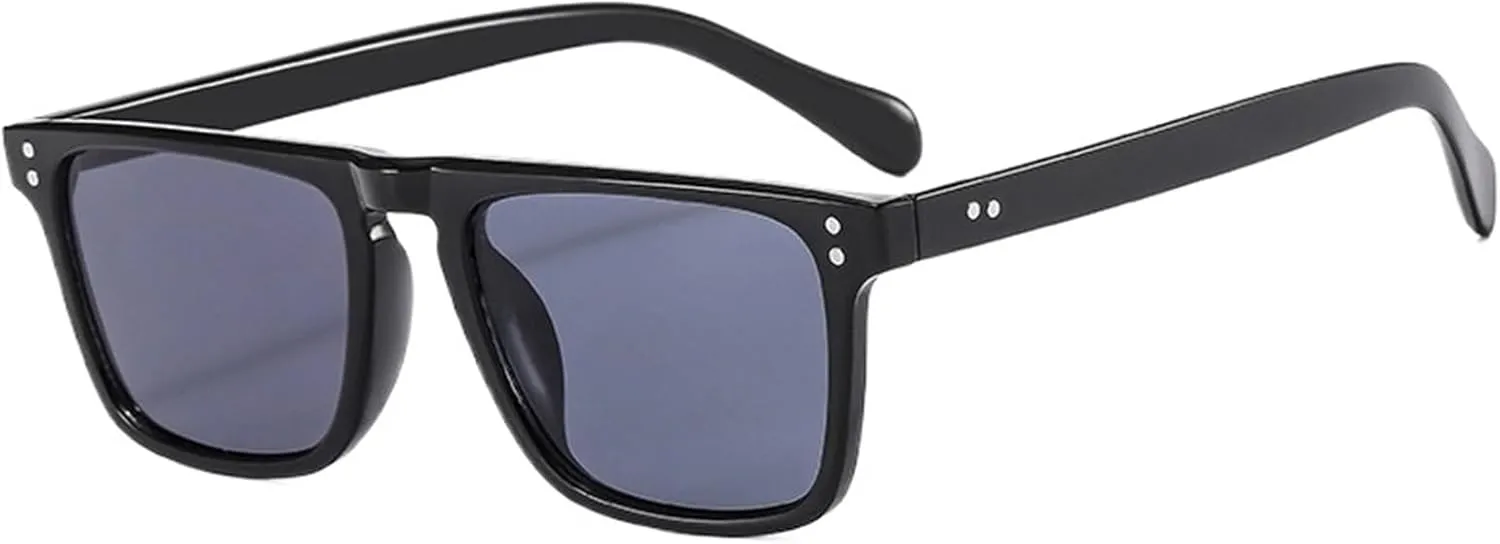 Men's Small Frame Square Sunglasses Outdoor Women Shopping Photo Sun Glasses