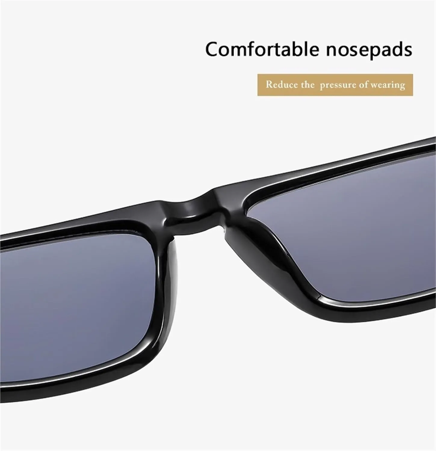 Men's Small Frame Square Sunglasses Outdoor Women Shopping Photo Sun Glasses