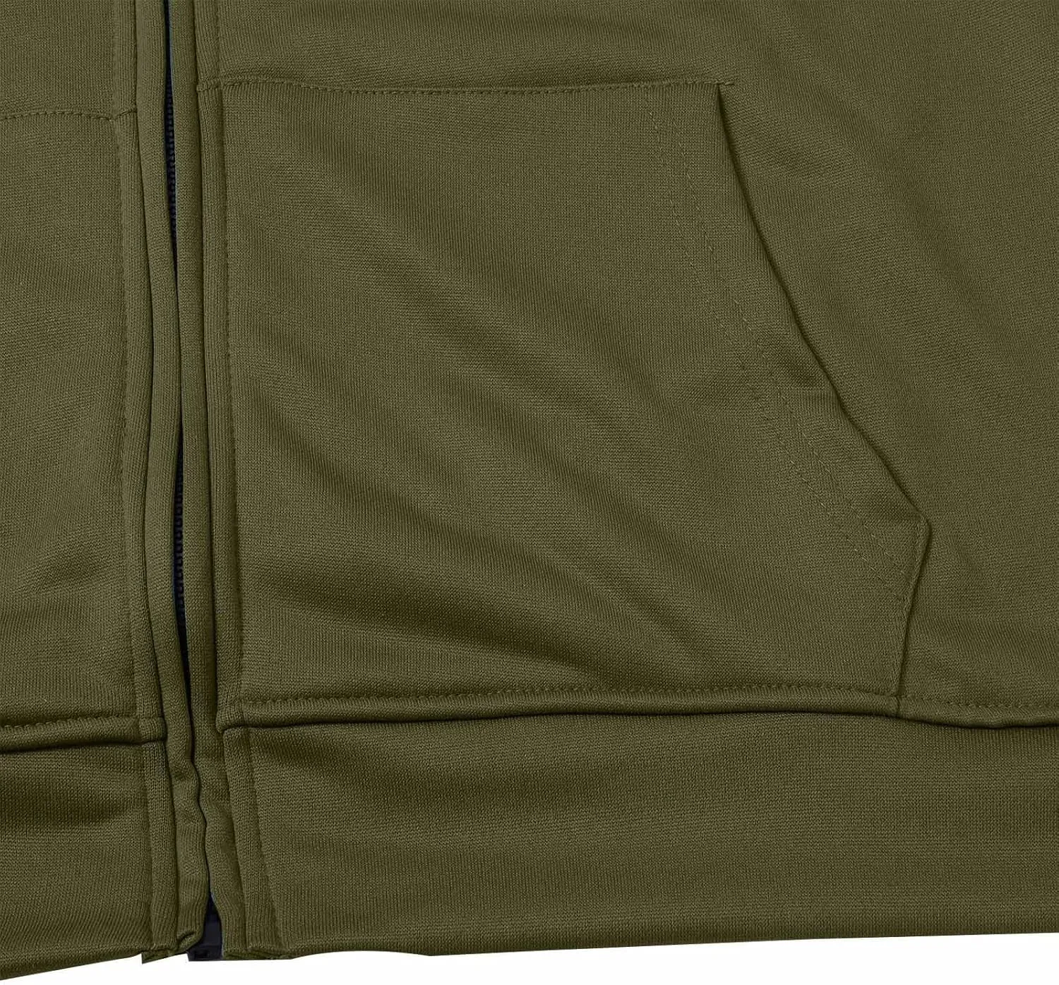 Men's Tactical Jacket Hooded Cargo Coats Color Block Military Jackets with Multi Pockets