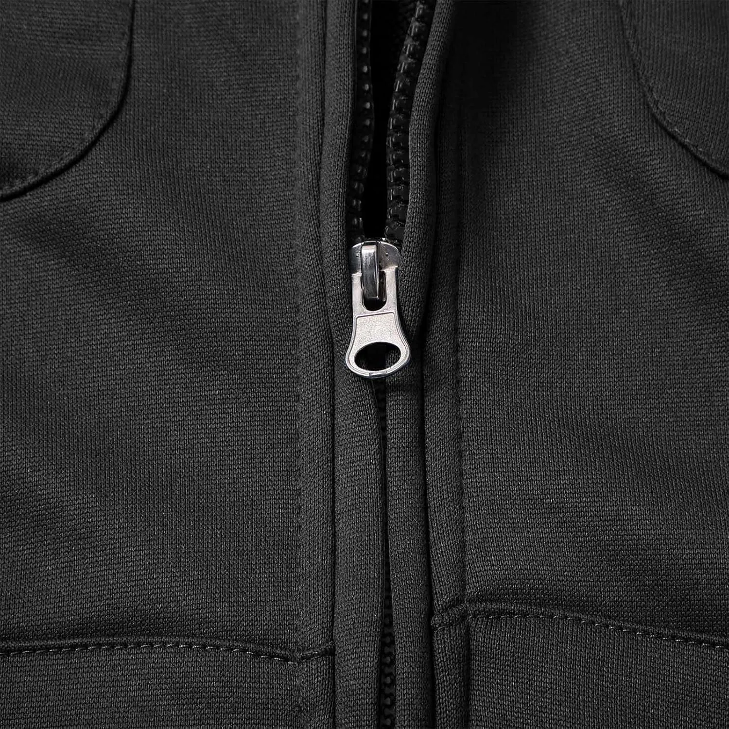 Men's Tactical Jacket Hooded Cargo Coats Color Block Military Jackets with Multi Pockets