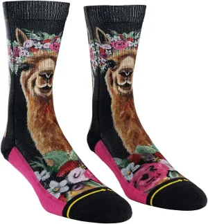 MERGE4 Lee Keller Alpaca Unisex Crew Socks