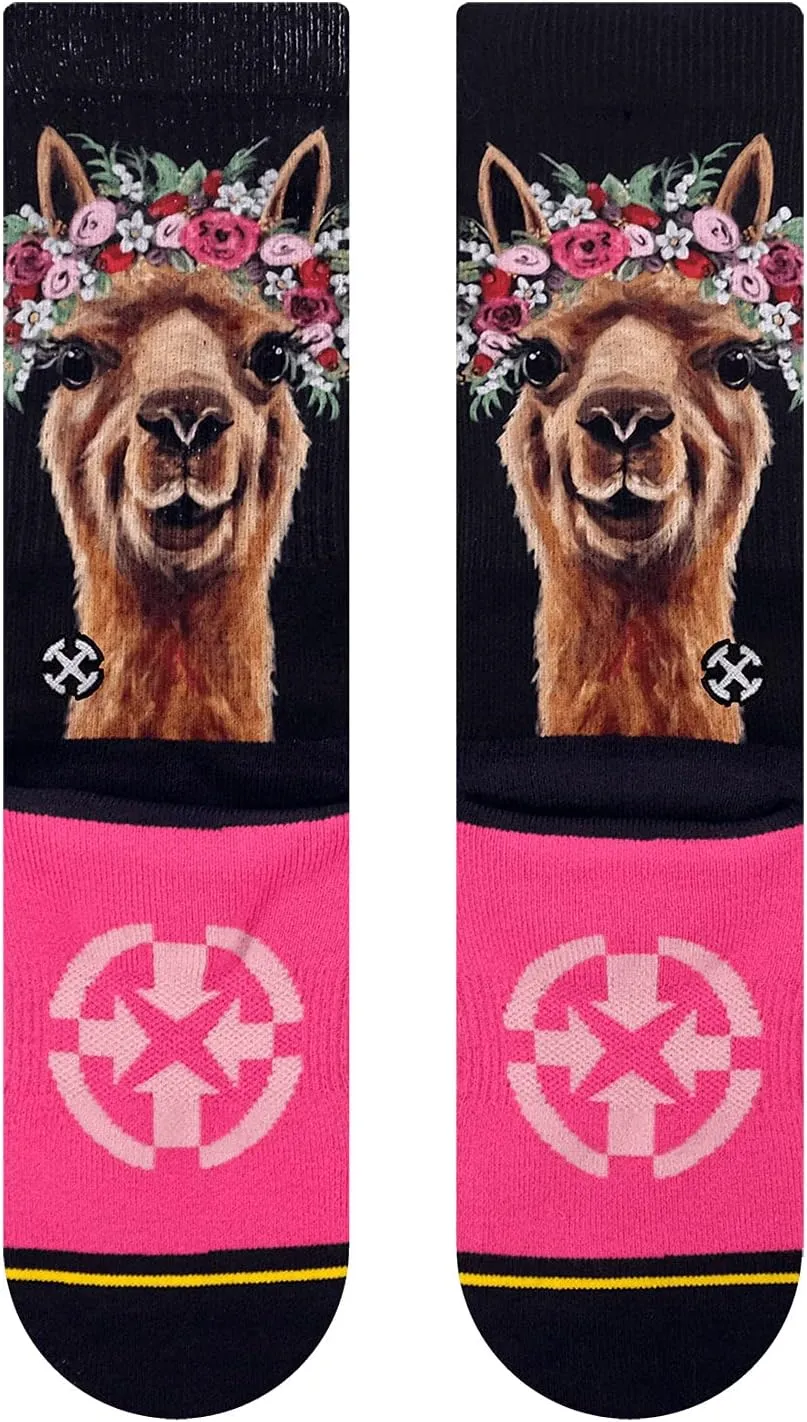 MERGE4 Lee Keller Alpaca Unisex Crew Socks