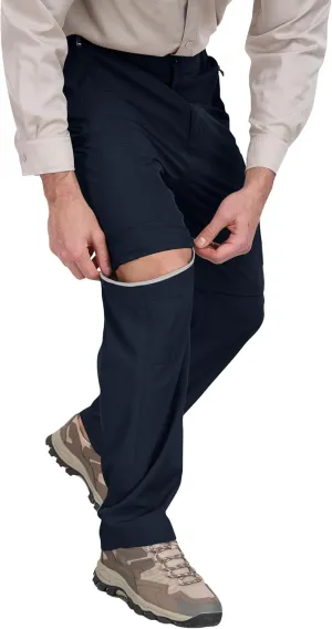 MoFiz Men's Hiking Pants Water Resistant Quick-Dry Lightweight Outdoor Sweatpants Convertible Zip Off Shorts 5-Zip Pockets