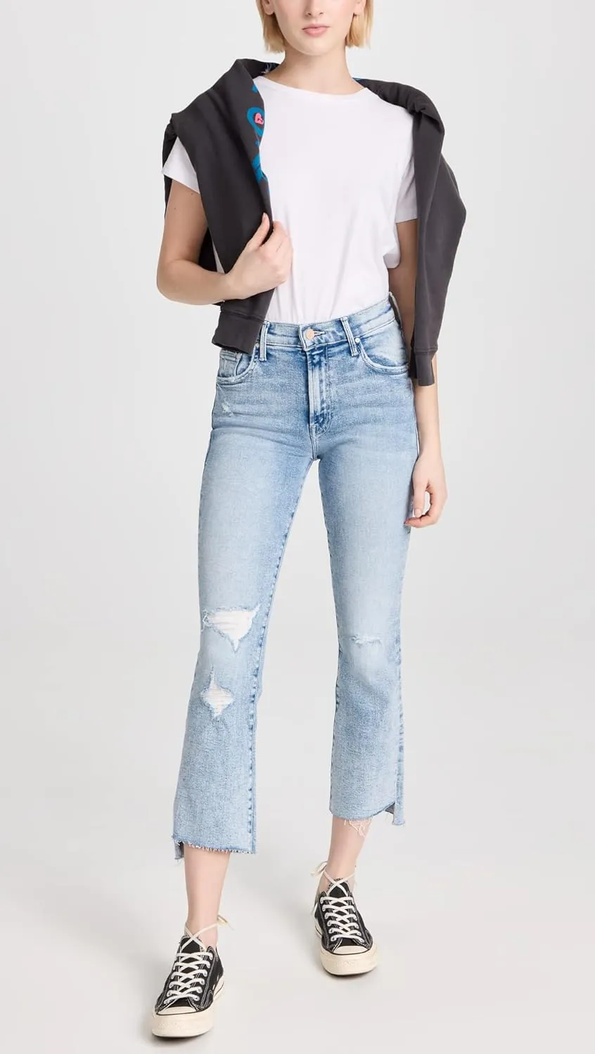 MOTHER Women's The Insider Crop Jeans