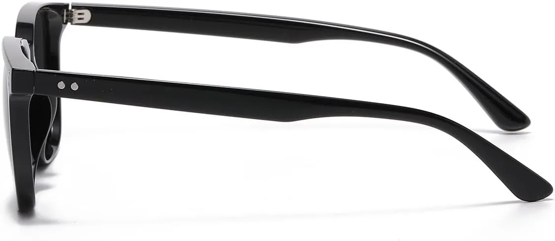 NIDOVIX Polarized Square Sunglasses for Women Men Vintage Fashion Classic Square Sun Glasses UV400 Protection Shades