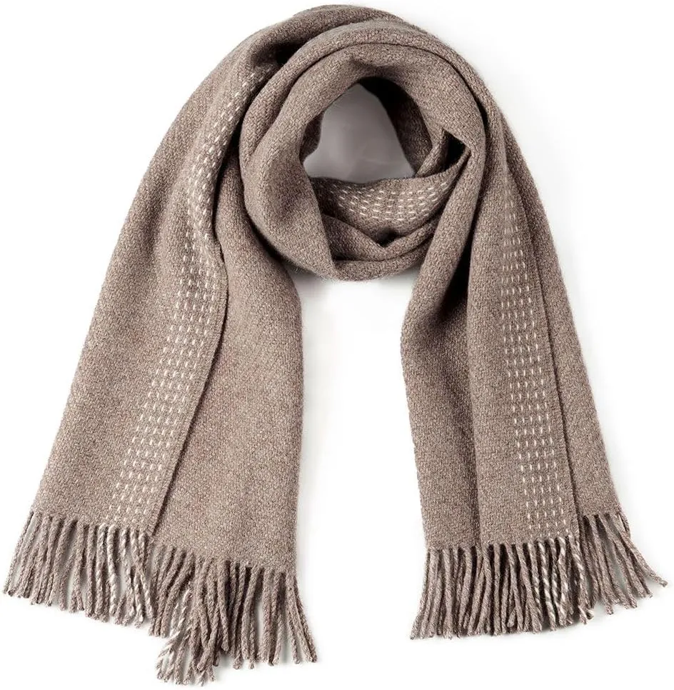 Organic Alpaca & Merino Wool Blend - Oversized Scarf and Shawl
