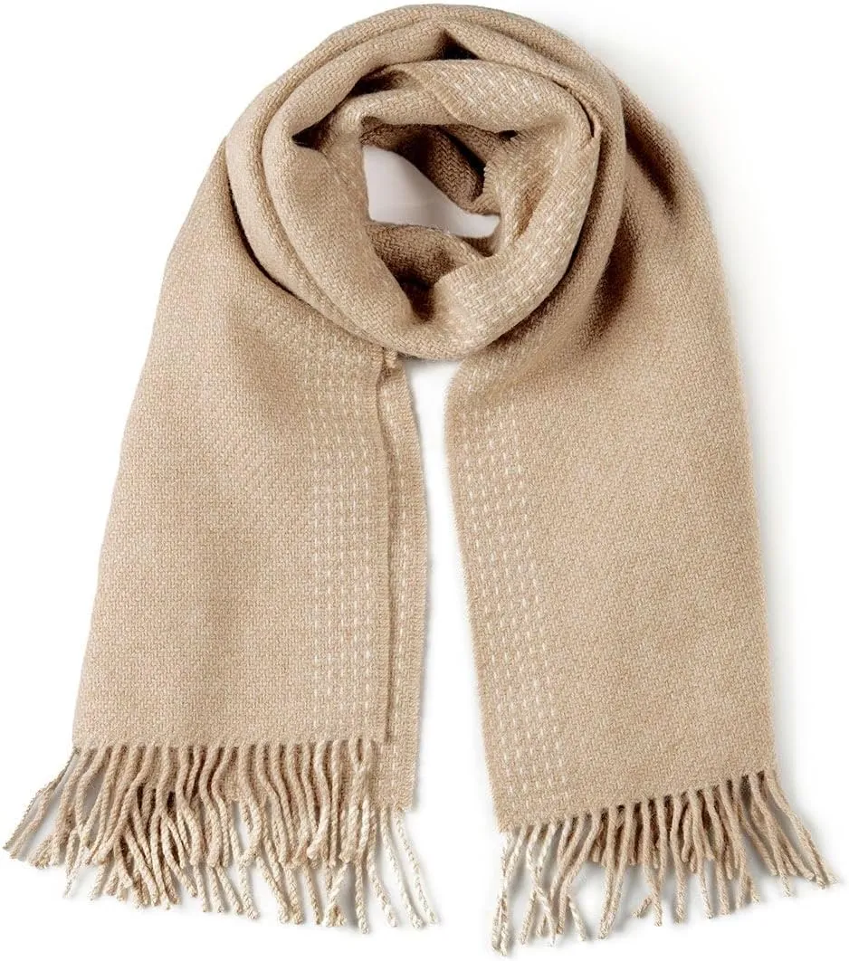 Organic Alpaca & Merino Wool Blend - Oversized Scarf and Shawl