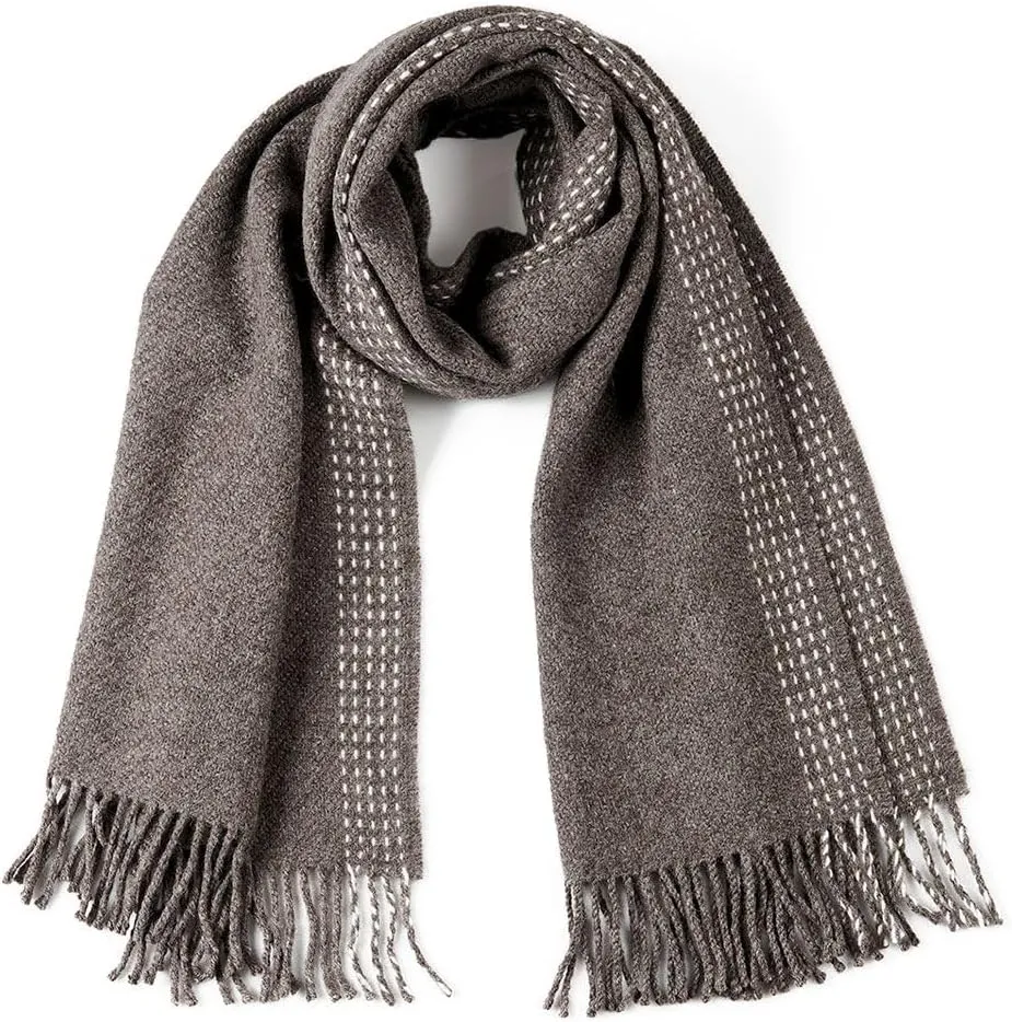 Organic Alpaca & Merino Wool Blend - Oversized Scarf and Shawl