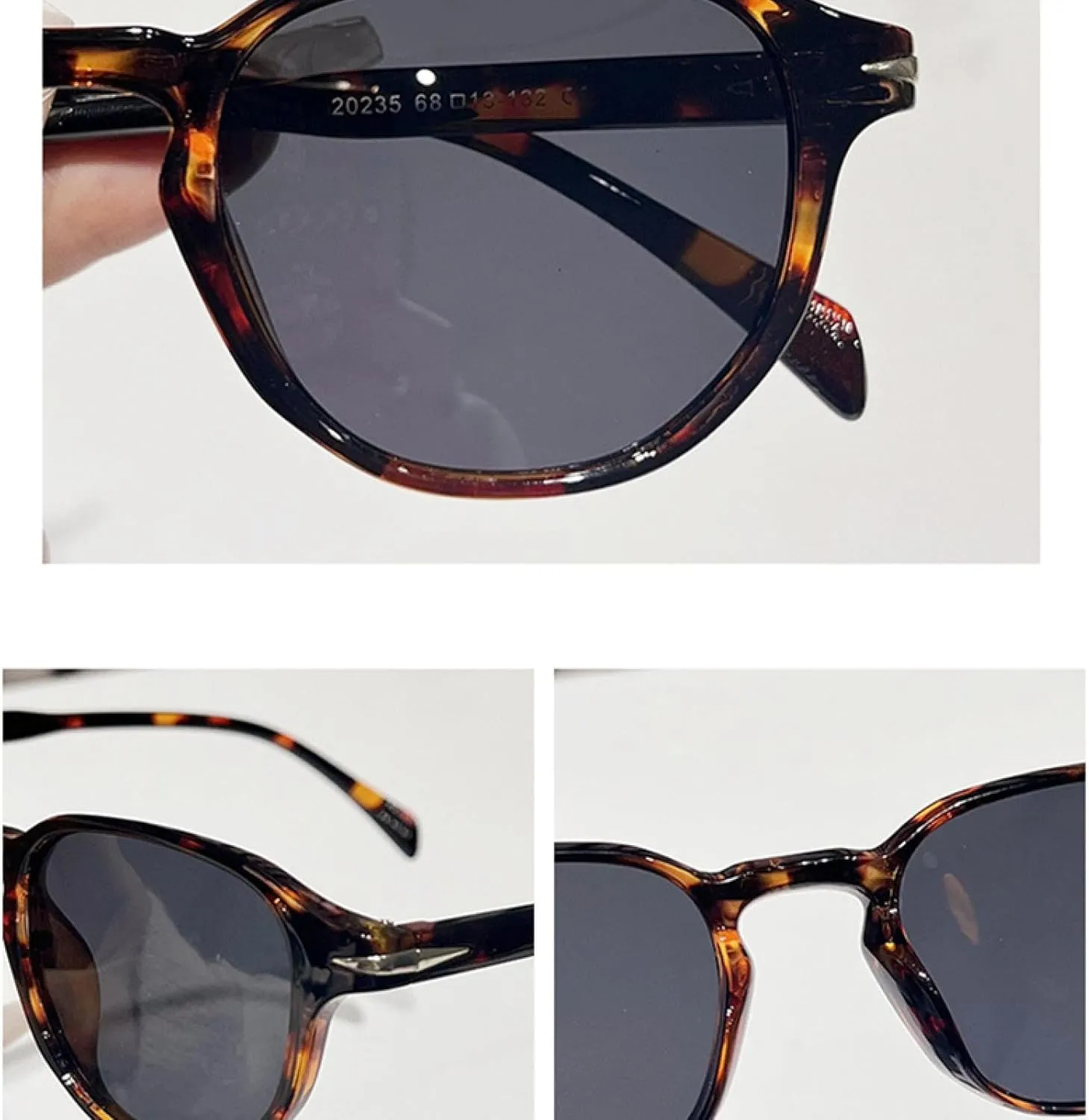 Oval Men Sunglasses Fashion Punk Women Rivets Sun Glasses Shades Uv400