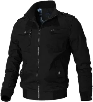 Pilot Jacket Trench Coat Casual Men's Jacket Spring And Autumn Sale Durable Slim Military Men's Jacket