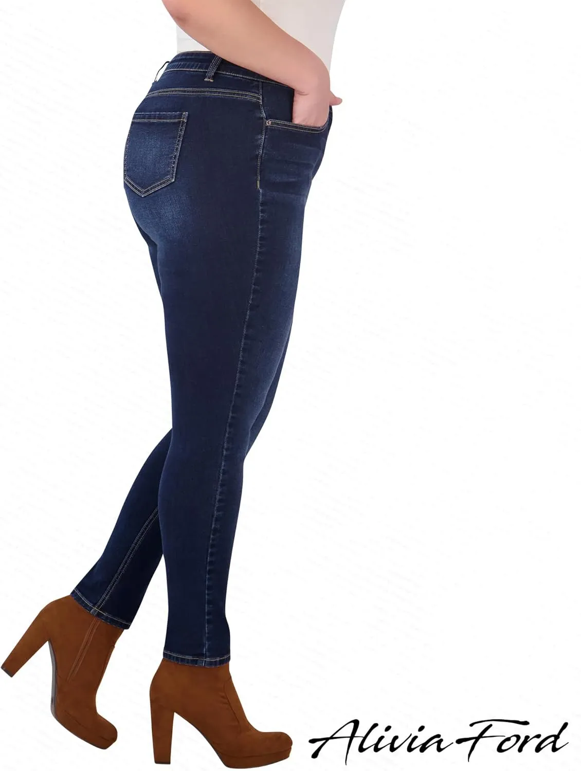 Plus Size Jeans for Women  High Waisted Skinny Jeans for Women  29