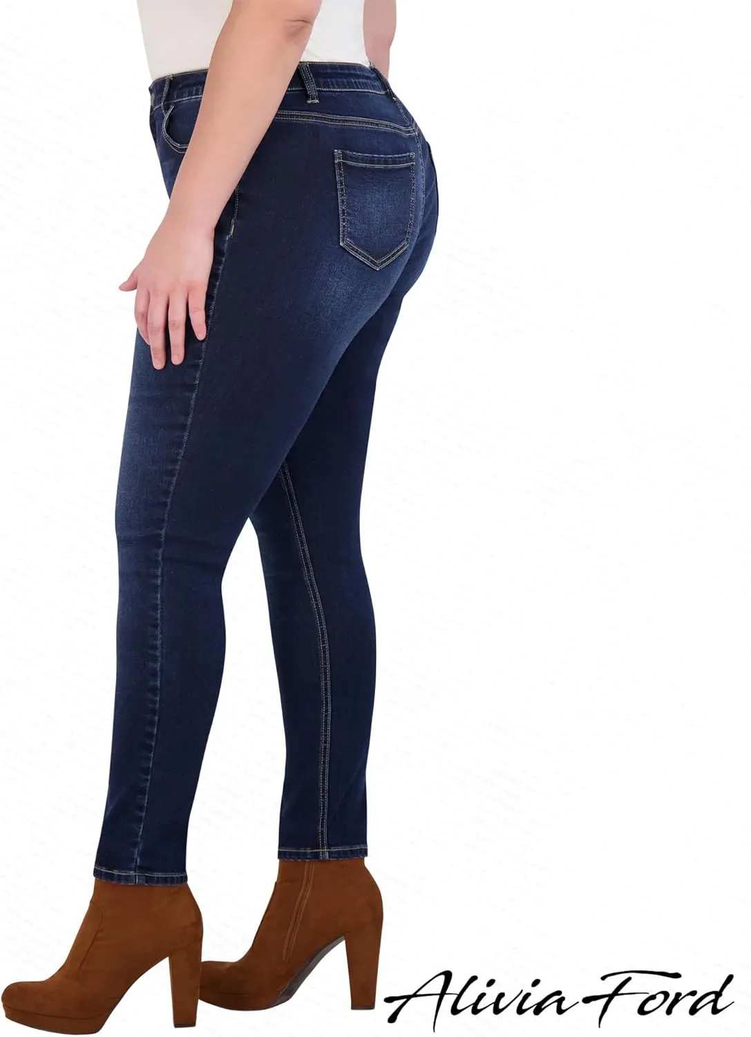 Plus Size Jeans for Women  High Waisted Skinny Jeans for Women  29