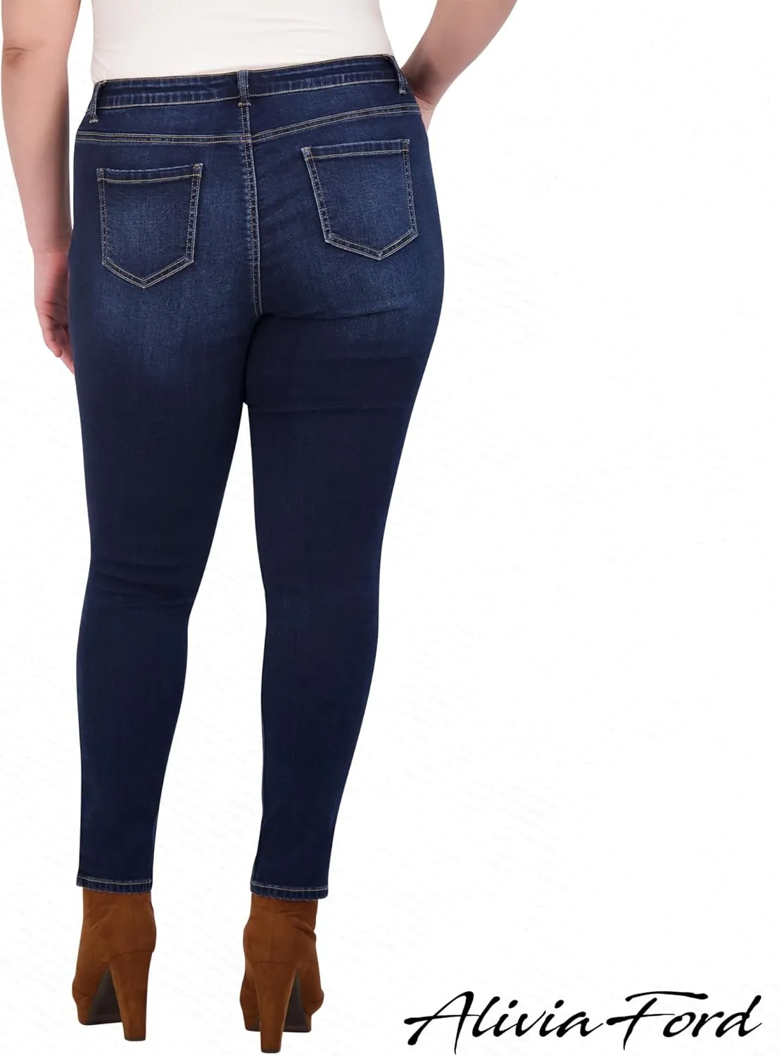 Plus Size Jeans for Women  High Waisted Skinny Jeans for Women  29